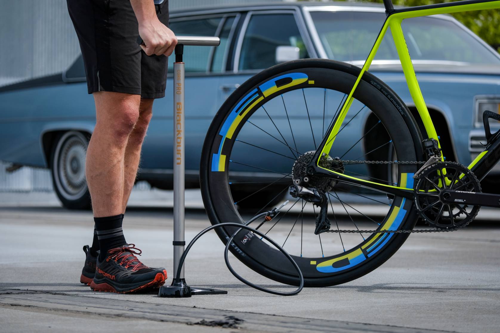 Racefiets fietspompen van Hendries: beste prestaties
